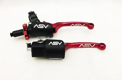 ASV F3 Front Brake Pro Pack Clutch Perch Levers Red Yamaha YFZ 450R YFZR 450X • $179.95