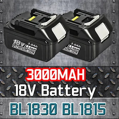 2Pack For MAKITA BL1820 BL1815 BL1830 LXT 18V 18 Volt Lithium Ion Battery 3.5Ah • $25.26