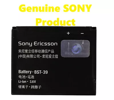 Genuine Sony Ericsson BST-39 Battery (920mAh) For W518 & W518a • $14.44