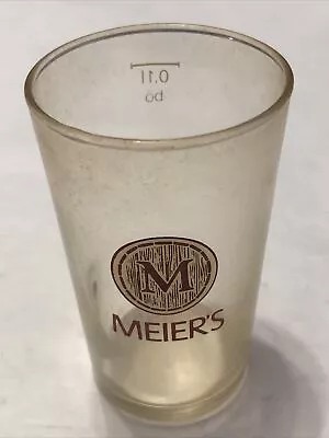 Vintage Meier's Winery Taster Glasses 3.5” Tall Shot Glass • $27.54