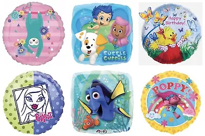 Poppy Nemo Bratz Sloth Bubble Guppies Shopkins Suzy Zoo 18  Foil Mylar Balloon B • $2.95