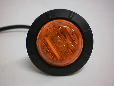 Maxxima M09400Y Amber LED 1-1/4  Marker Clearance Light • $11.99
