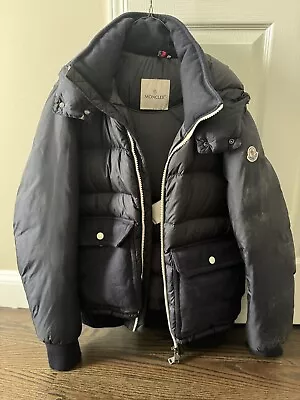 Mens Moncler Rabelais Down Jacket Coat Quilted Pocket. Size 3 Medium • $950