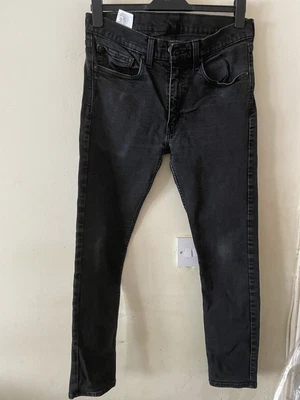 £18 • Buy LEVI'S 519 Hi-Ball Jeans Grey Denim Slim Skinny Mens W34 L29