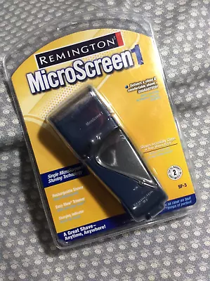 NOS  Remington  Shaver  MicroScreen 1  SF-3   Electric Or Cordless/Rechargeable • $75.38