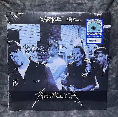 Metallica - Garage Inc. Fade To Blue Vinyl LTD Walmart Exclusive 3LP FREE SHIP • $45