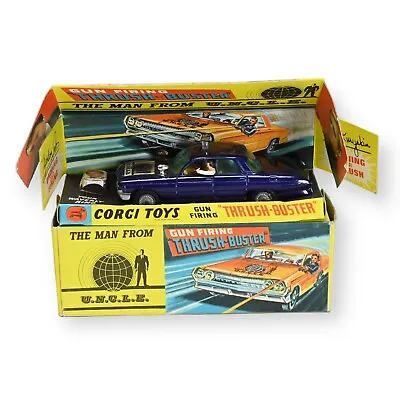 Corgi 497  The Man From UNCLE  Oldsmobile Super 88 Thrushbuster  + Ring • $297.26