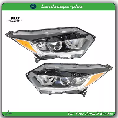 Left+Right Side For Honda Hrv Hr-V 2019-2021 Halogen Headlight W/ LED DRL Clear • $205.71