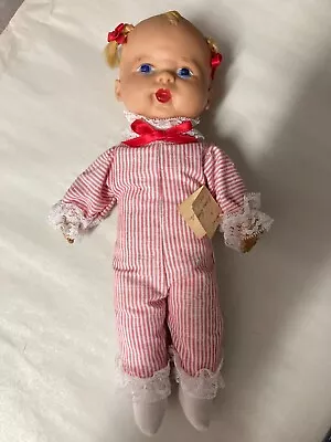 Vintage 1951 Bonny Bonnie Braids Baby Doll * Ideal * Magic Skin * Dick Tracy 13  • $14.95