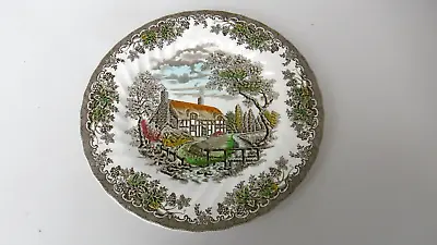 Myott The Brook England Cottage Decor Porcelain Plates • £25.69