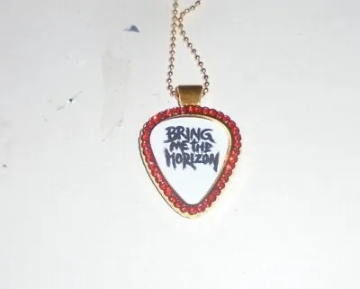 My Chemical Romance MCR Concert Pendant Song You Bullets Love Guitar Pick Chain • £24.09