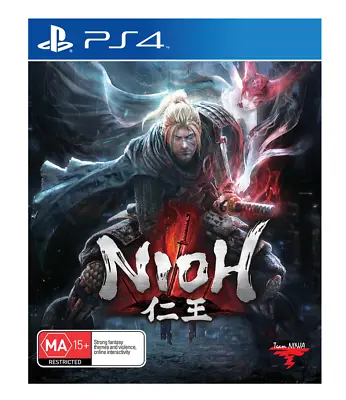 Nioh Inc Manual Playstation 4 PS4 PS5 Like New AU • $16.90