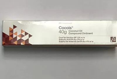 Cocois Ointment 40g Coconut Coal Tar Sulphur Salicylic Acid Scalp Ointment • £14.99