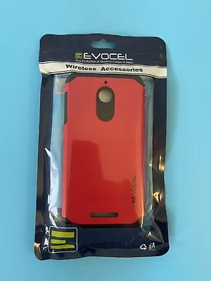 HTC 510 Slim Armor Case Black TPU+Red EVOCEL • $4