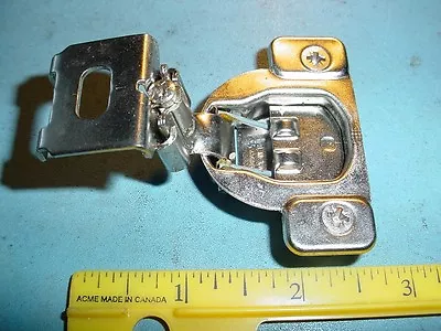 2 Pcs Ferrari 105 Degree 1-7/16  Overlay Face Frame Hinge  #C807134GG   #2 • $10.70