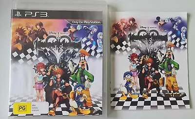 ✅ Kingdom Hearts HD 1.5 Remix With Manual (PlayStation 3 PS3 ) FAST FREE POST ✅ • $20.95