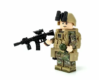 Army OCP 101st Airborne Soldier Made With Real LEGO® Minifigure • $32.53