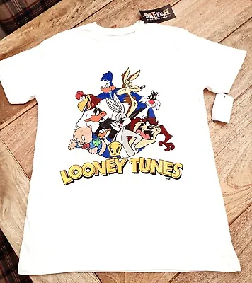 Genuine Looney Tunes  T-shirt Fine Cotton.  Bnwt • £6