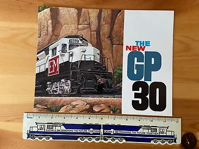 $45 • Buy NOS 1961 EMD Electro Motive General Motors Locomotives GP30 GP- 30 Brochure