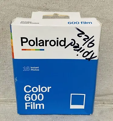 Polaroid Color Film For 600 Double Pack 16 Photos - EXP 09/2022 • $29.99