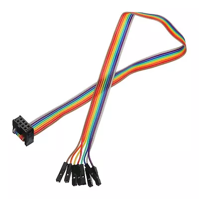 1 Pcs IDC Rainbow Wire FC-Female To 8P 11.8 Inch Length • $6.70