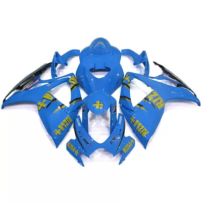 ABS Bodywork For Suzuki GSXR600 2006 2007 GSXR750 Plastic Injection Blue Fairing • $439.95