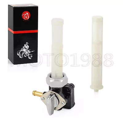 $59.58 • Buy Fuel Valve Petcock 22mm Left Spigot For Harley Softail 1984-2013 VACUUM Petcock