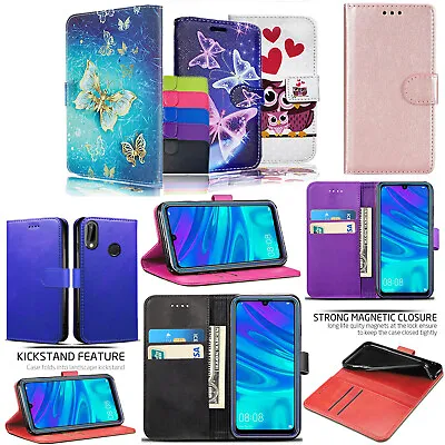 £3.49 • Buy For Huawei Y6 2019 New Stylish PU Leather Wallet Flip Stand Phone Case Cover