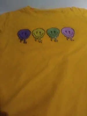 T-shirt- Melting Smily Faces- Small- Used • $4.50