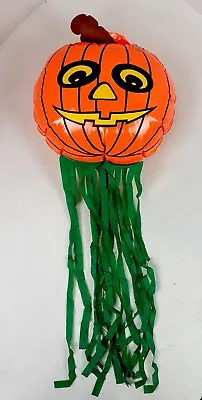 Vintage Inflatable Hanging Pumpkin Halloween Decor  TONY USA 923 • $9.99