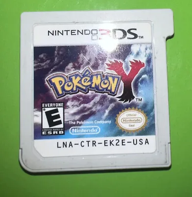 $35 • Buy Pokemon Y (Nintendo 3DS, 2013) AUTHENTIC!  CARTRIDGE ONLY!  TESTED! Free 🚚