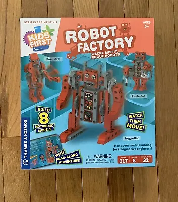 Sealed Kids First Robot Factory STEM Experiment Kit Build Motorized Models 5+ • $24.99