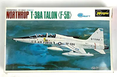 Hasegawa Northrop T-38A Talon F-5B 1/72 Model Kit JS-018 Factory Sealed • $27