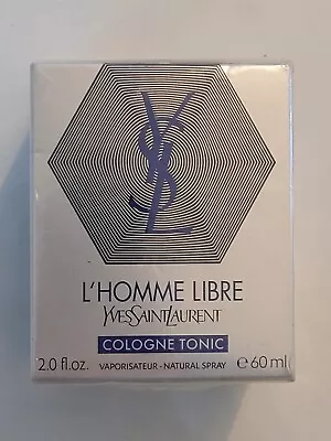 L'Homme Libre By Yves Saint Laurent Men Cologne Tonic Spray 2 Fl Oz / 60 Ml • $399