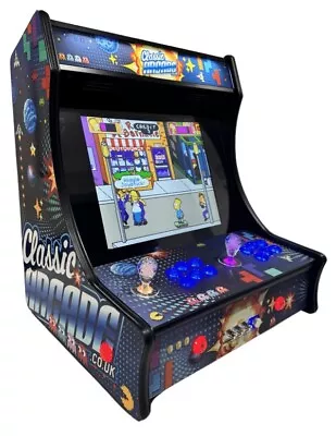 Bartop Classic Arcade Machine - Over 10500 Games. Retro Gaming 2 Player Arcade • £449