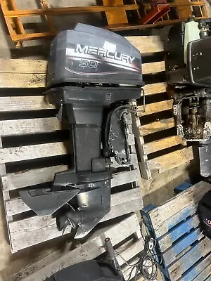 1996 Mercury 50 Hp 2-Stroke 20  Outboard Boat Motor Engine Runs Well Nice • $2400