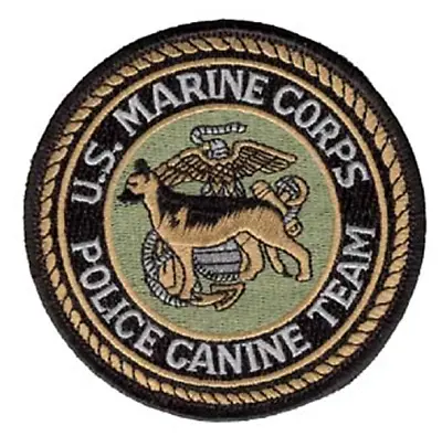 Usmc Military Police Mp Canine K9 Dog Team Hook And Loop Backing Patch • $12.99