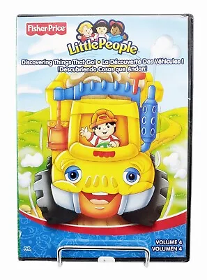 Fisher Price Little People - Discovering Things That Go Vol IV (DVD 2005). NEW • $18.57