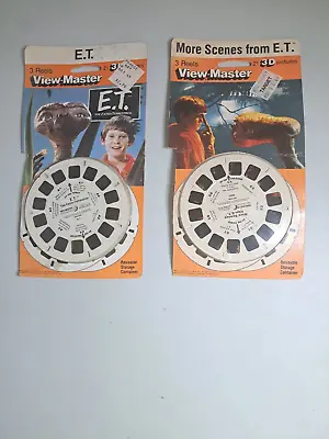 Vintage 2 Packages Of 3 Reels- View Master E.T.- 1982 • $42