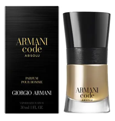 £59.99 • Buy Armani Code Absolu Pour Homme Eau De Parfum Spray 30ml Spray New & Sealed -RARE
