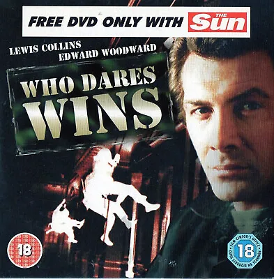 The Sun Promo DVD - ' WHO DARES WINS ' - W / Lewis Collins / Edward Woodward • £1.50