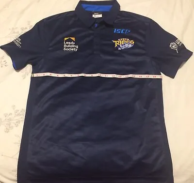 £12 • Buy Leeds Rhinos XS Adult Polo Shirt 38 Inch Chest Rugby League Jersey.