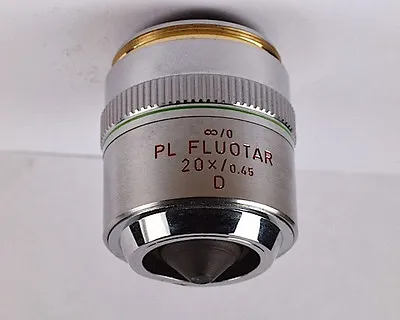 $399.99 • Buy Leitz PL Fluotar D 20x /.45 Infinity Microscope Objective