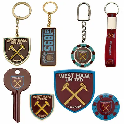 £6.24 • Buy West Ham United FC Badges Keyrings Magnets Official Merchandise-Great Gift Ideas