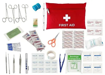 Advanced Surgical Suture Kit First Aid Medical Travel Trauma Pack 50 Pieces • $15.99
