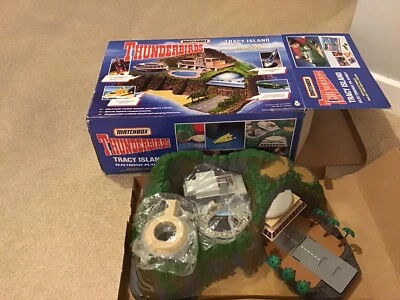 £100 • Buy Vintage Matchbox Thunderbirds Tracy Island With Box 1992