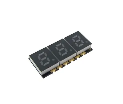 0.2  3 Digit 7-Segment LED Display SMD Surface Mount Common Cathode - Red • $2.85
