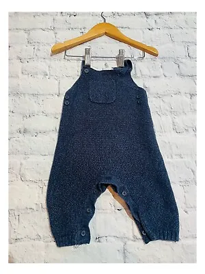 Baby Boys 0-3 Months Clothes Knitted Dungarees Outfit  *We Combine Shipping* • $5.68