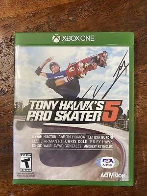 Nyjah Huston Signed Tony Hawk’s Pro Skater 5 Video Game PSA/DNA Coa Xbox One • $271.84