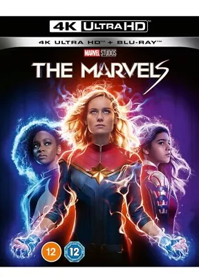 The Marvels [12] 4K UHD - FREE POSTAGE • £16